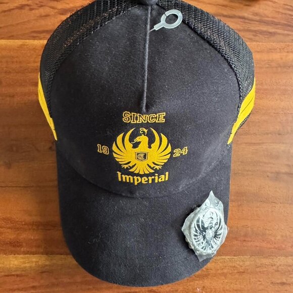 Imperial Men's Black and Navy Hat - Picture 1 of 3